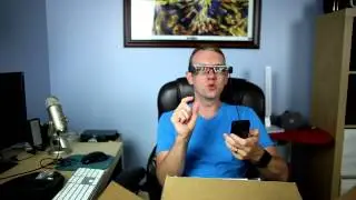 Epson Moverio BT-200 Smart Glasses Unboxing and First Impressions