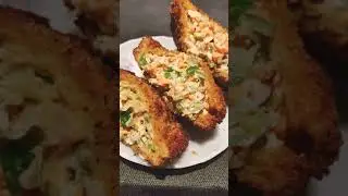 Stuffed Bread to make an amazing snack | Bread Pockets | Home Daily