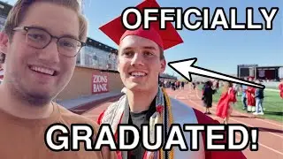 He GRADUATED COLLEGE??