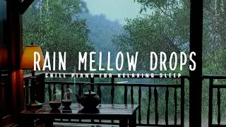 Relaxing Sleep Music with Rain Sounds on the Windows - Healing Music, Stress Relief, Calming 08