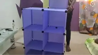 HOW TO INSTALL / FIX PLASTIC WARDROBE 6, 8, 12, 16, 20, 25  CUBES