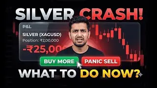My ₹2,00,000 Silver Trade in DANGER ⚠️ Exit or Hold? (Live P&L) #silver #live #trading