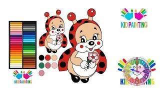 Ladybug Painting Tutorial | Easy Drawing