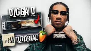 HOW TO MAKE DARK DIGGA D TYPE BEATS!!!!! (fl studio uk drill tutorial)