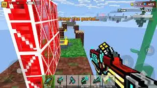 [THIS LEVEL SHOULD BE ILLEGAL] Pixel Gun 3D Virtual Worlds (World 4) Playthrough #5 - Jumpbox Part 2