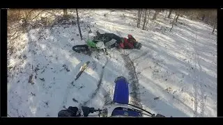 Dirt Bike Snow Riding Plus Fail