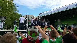 VfL Wolfsburg feiert DFB-Pokalsieg 2015