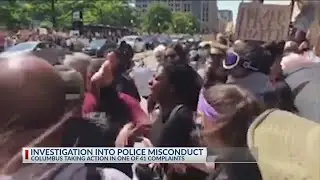 Investigation into police misconduct, Columbus taking action in one of 41 complaints