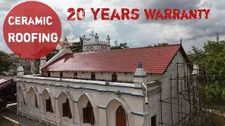 20 Years warranty Roofing productive  || Ceramic Tile Roofing work