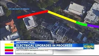 Alapai Transit Center electrical upgrades begin