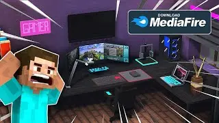 Build Gaming Setup In Minecraft | Minecraft Mod Download Now | New Minecraft Mods |
