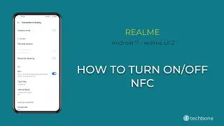 How to Turn On/Off NFC - realme [Android 11 - realme UI 2]