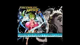[FEH] Grand Hero Battle Garon 1 turn clear {Infernal} Fire Emblem Heroes