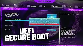Как включить UEFI и БЕЗОПАСНУЮ ЗАГРУЗКУ на материнских платах MANCER, Gigabyte и MSI!! (БЕЗОПАСНА...