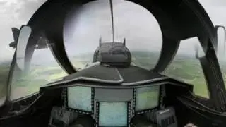 360 video with Gripen pilot