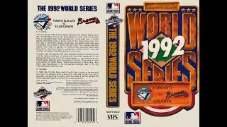 1992 World Series - Toronto Blue Jays Vs. Atlanta Braves