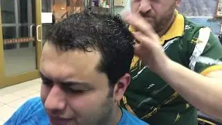 ASMR = NECK CRACK = turkish barber massage = head ,arm,back,face massage = kafa, sırt , kol masaj'ı