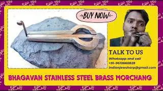 bhagavan high quality stainless steel jews harp | morchang | morning