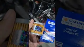 Engine oil filter Suzuki GSXR, Gixxer Fi Abs , Monotone  original oilfiltar Bangladesh #bike