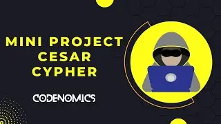 Cesar Cypher  || Day 8 || Mini Project || Codenomics