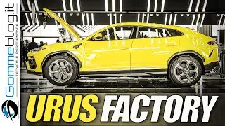 Lamborghini URUS CAR FACTORY - The MEGA SUV Lambo 2018 is Here