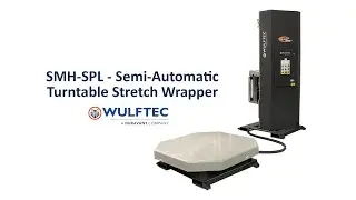 SMH SPL - Wulftec Semi Automatic Turntable Stretch Wrapper