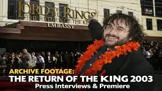 ARCHIVE FOOTAGE: The Return Of The King - Press Interviews, Videogames & Premiere