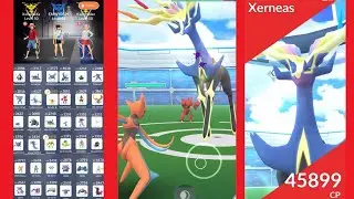 Steel & Poison All Stars! 35 unique Xerneas trio (no weather boost)