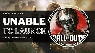 How To Fix Unable To Launch Warzone Mobile Error - Unsupported GPU Problem