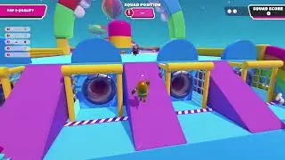 FALL GUYS - How to get the Lost Spartan Helmet on Dizzy Heights