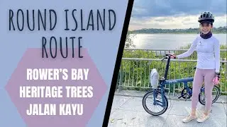 Cycling Vlog: Round Island Route/PCN - Rower's Bay | Heritage Trees | Jalan Kayu