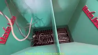 Copper Cable Shredder, E Waste Shredding, #ewasterecycling, #Ewasteshredder, #Copercablewirecrusher