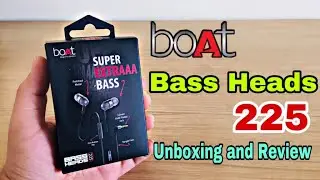 BoAt Bass Heads 225 Unboxing and Review | Best Wired Earphones Under Rs. 1000 | Unbox Energy