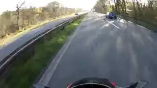 Yamaha FZR 600 | Testfahrt neue kupplung :D