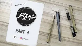 INKTOBER 2020 || How I Survive Inktober - PART 4