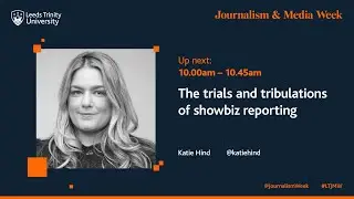 Katie Hind: The trials and tribulations of showbiz reporting