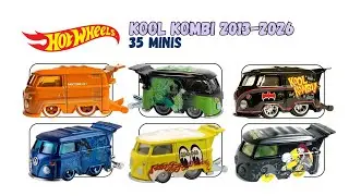 HOT WHEELS KOOL KOMBI 2013-2026 (35 MINIS)
