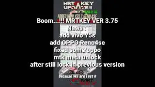 Update Again !! MRT dongle V3.75