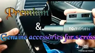 (Update) Accessories for Maruti Suzuki S cross got  premium feel to my car 😎| Ak vlog 1