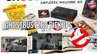 Ghostbusters afterlife echo-1 and employee welcome pack HASBRO U.K.