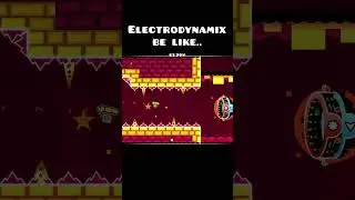 How Electrodynamix feels to new players: #geometrydash #gd #gaming #helpmemakethismakesense #funny