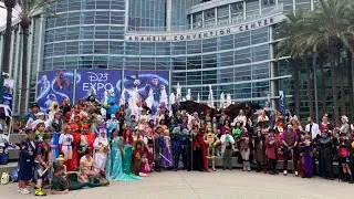 🔴 LIVE D23 EXPO 2022 IRL LIVE STREAMING DISNEYLAND 💜