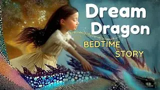 The Dream Dragon 🐉 Peaceful Sleep Story with Soft Music | Episode 1: The Starlit Library