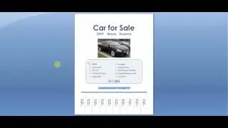 Create a Easy Car for Sale Flyer