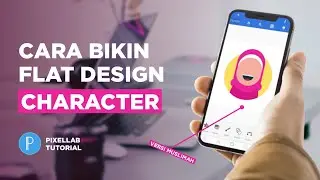 Cara Membuat Flat Design Character Illustration Versi Muslimah Di Pixellab | Aziz Pict