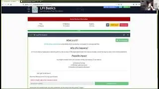 CPTC - Local File Inclusion (LFI) Vulnerabilities