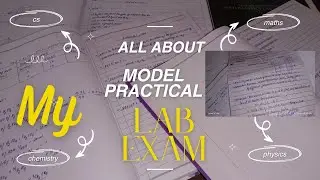 All  about my model practical exam!!! ❤️ #plustwo #exam #practical2026 #motivation #lab #record