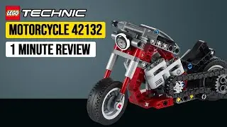 Lego Technic Motorcycle 42132 Review