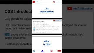 What Is CSS | CSS Introduction #css