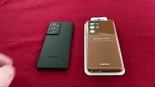 Samsung Official Leather Cover -  S21 Ultra
